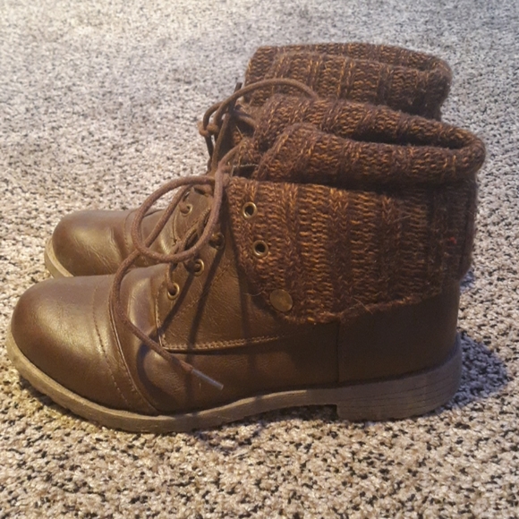 Faux Leather Boots - Picture 2 of 3